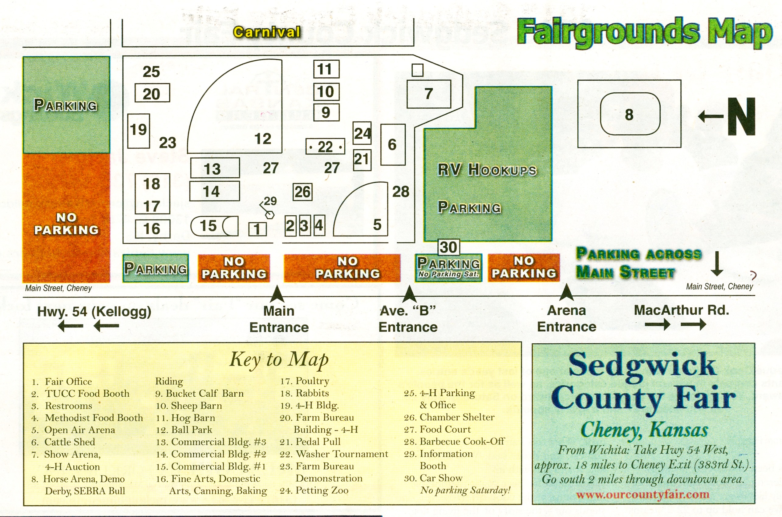 Fairgrounds Map 